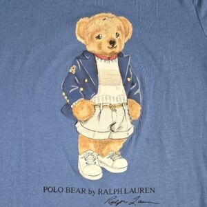 Polo Ralph Lauren Classic Bear T shirt Sz 7 Girl